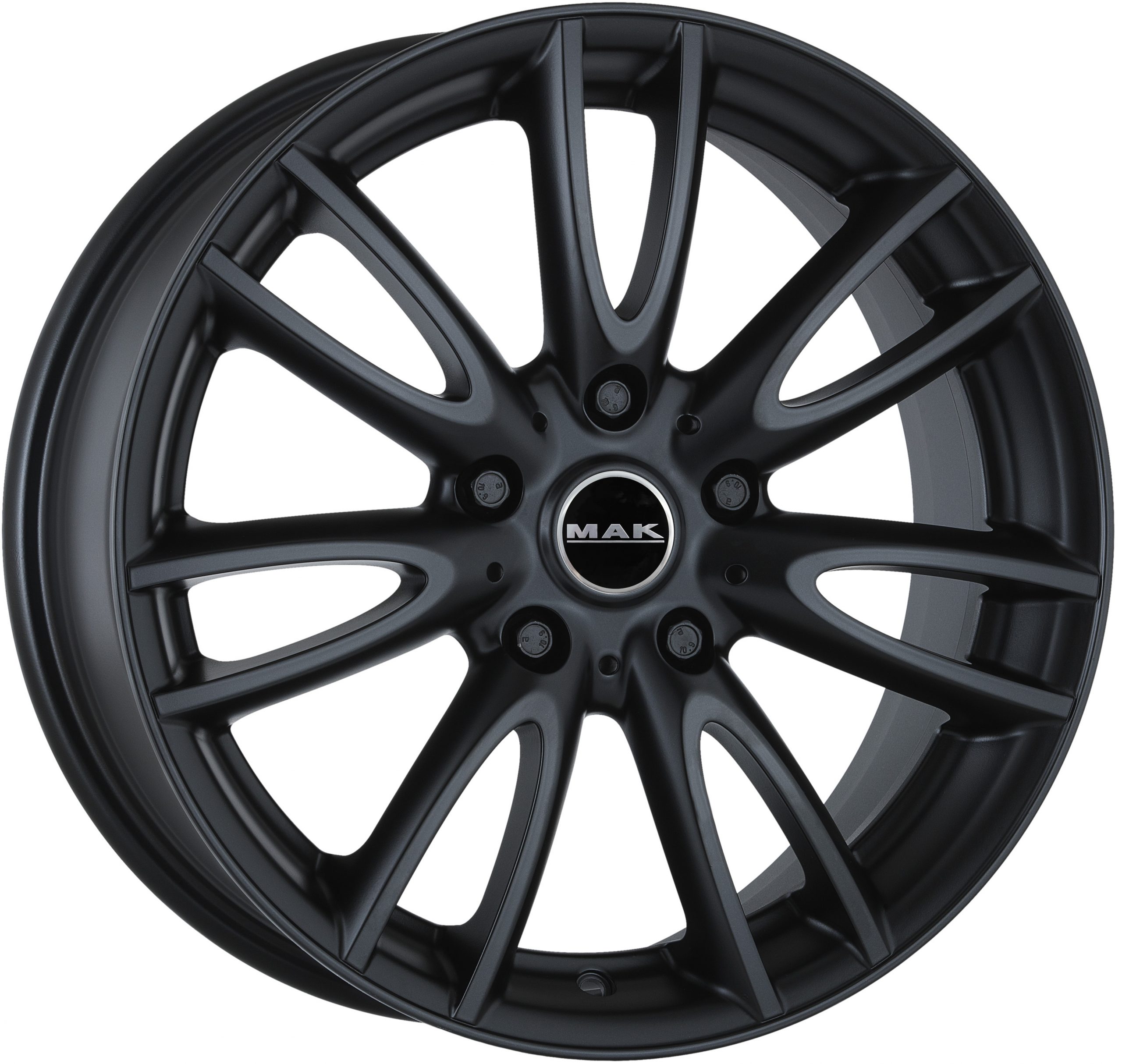 MAK - Jackie W (Mat Black) - Wheelwright - Alloy Wheels 